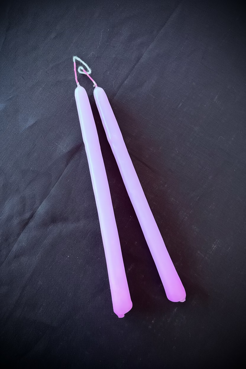 Large Spell Candles - Light Pink