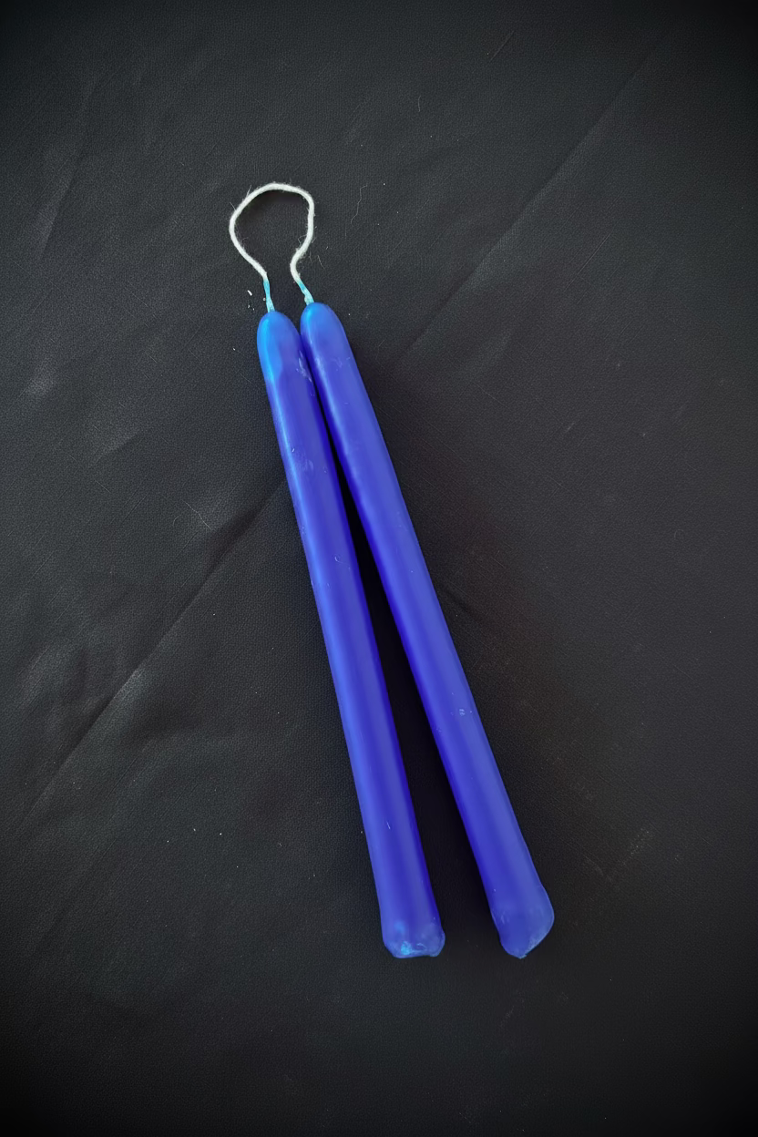 Large Spell Candles - Blue