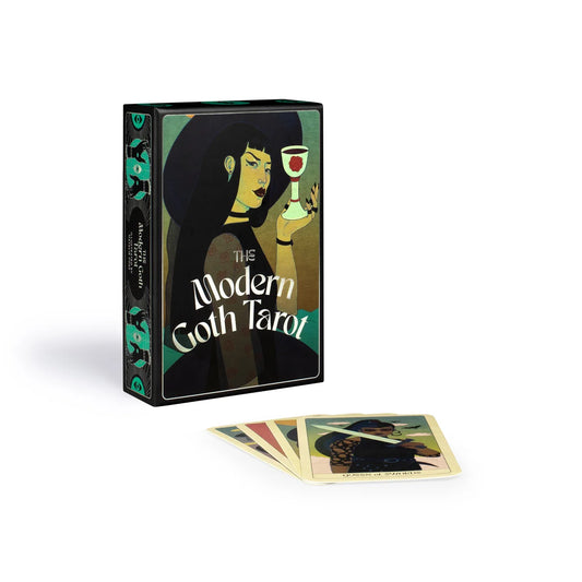 The Modern Goth's Tarot Deck - Nathalie Foss featuring striking artwork and unique tarot cards for intuitive readings