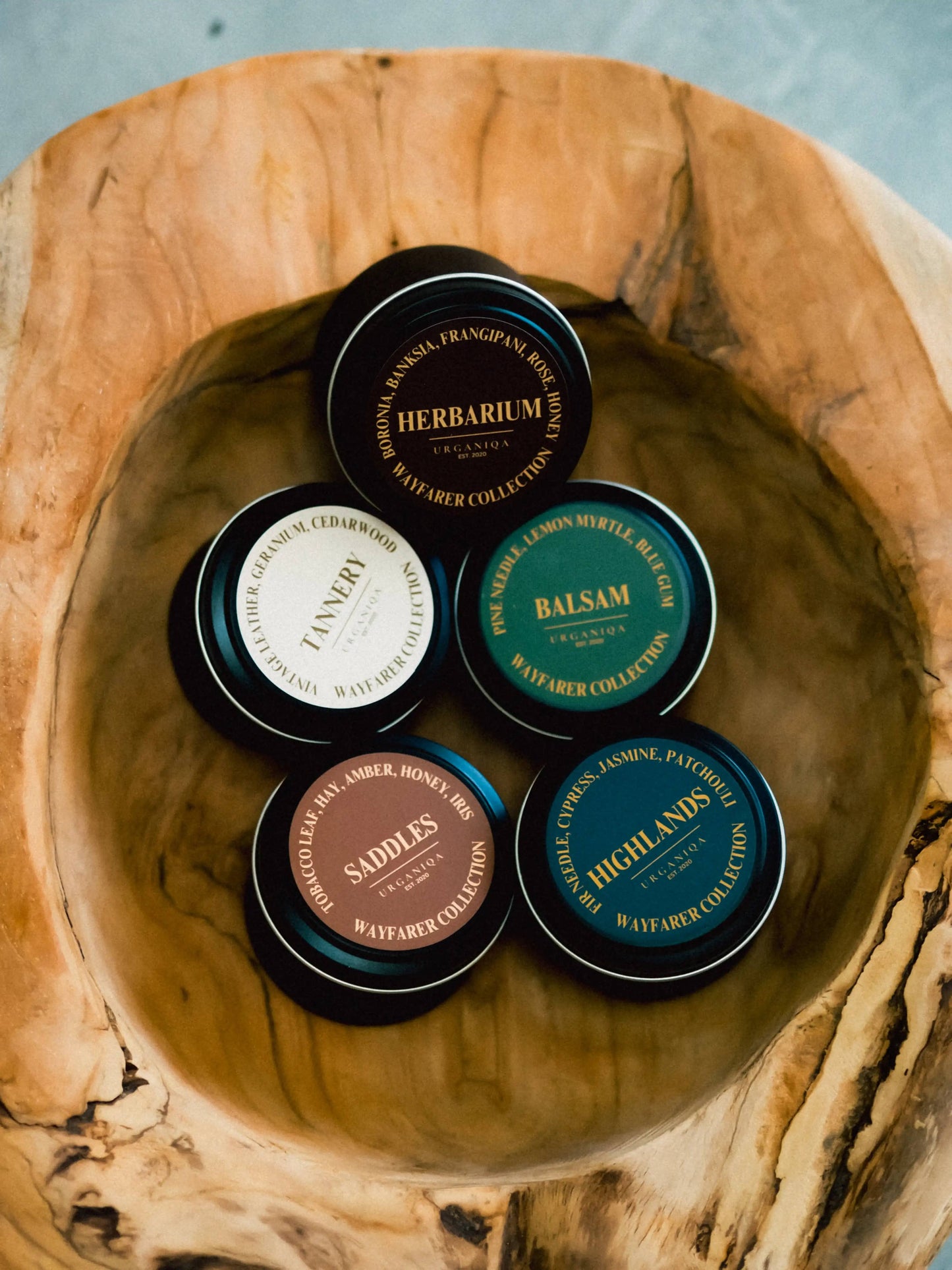 Tannery Soy Candle Travel Tin