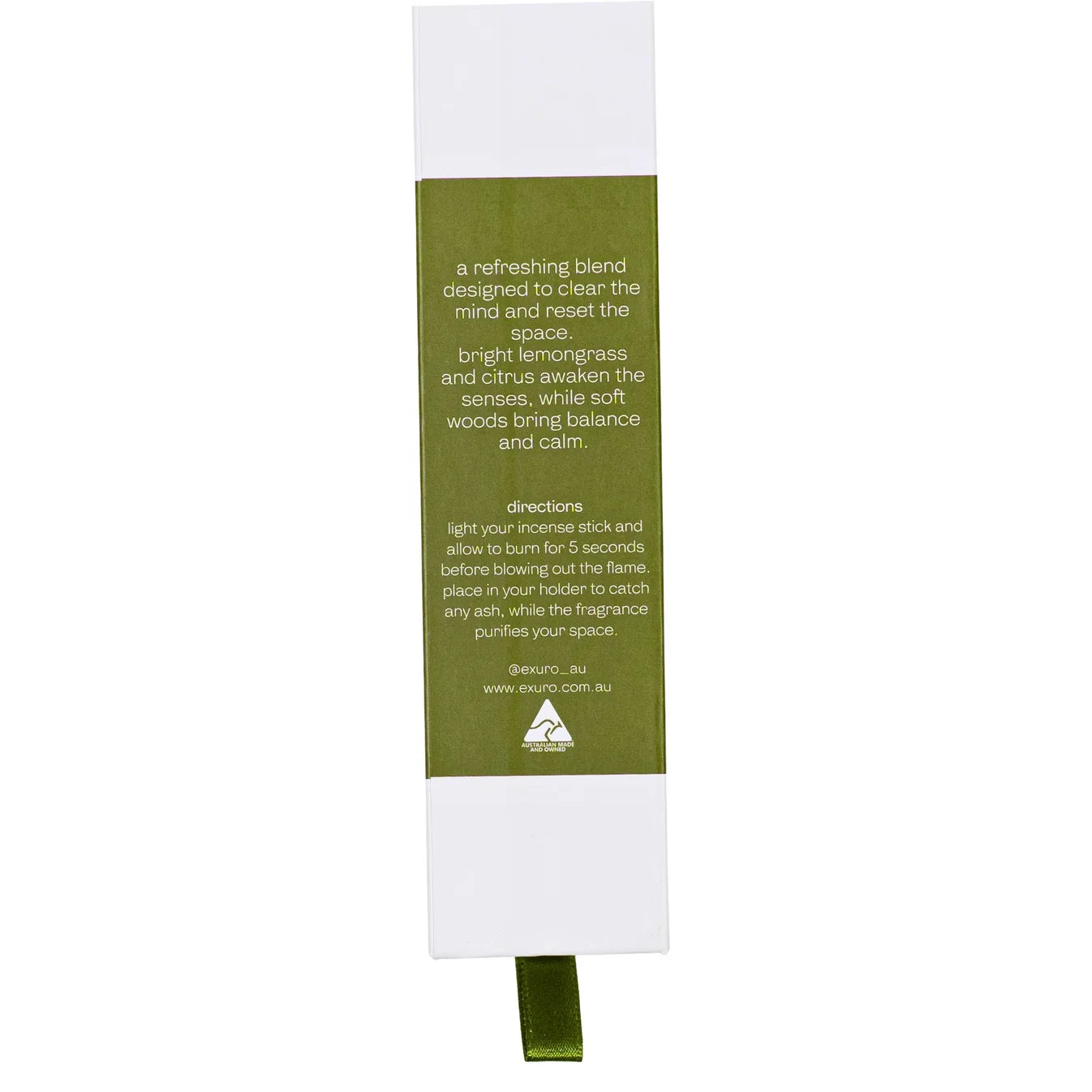 Clarity Incense Sticks - Lemongrass & Citrus
