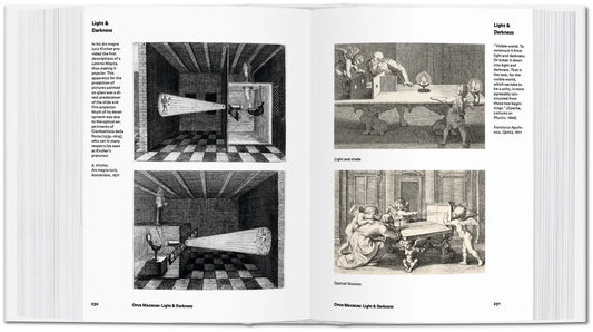 Pages from Alchemy & Mysticism - Alexander Roob with illustrations on light and darkness themes