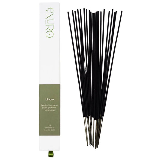 Bloom Incense Sticks - Rose Geranium & Bergamot
