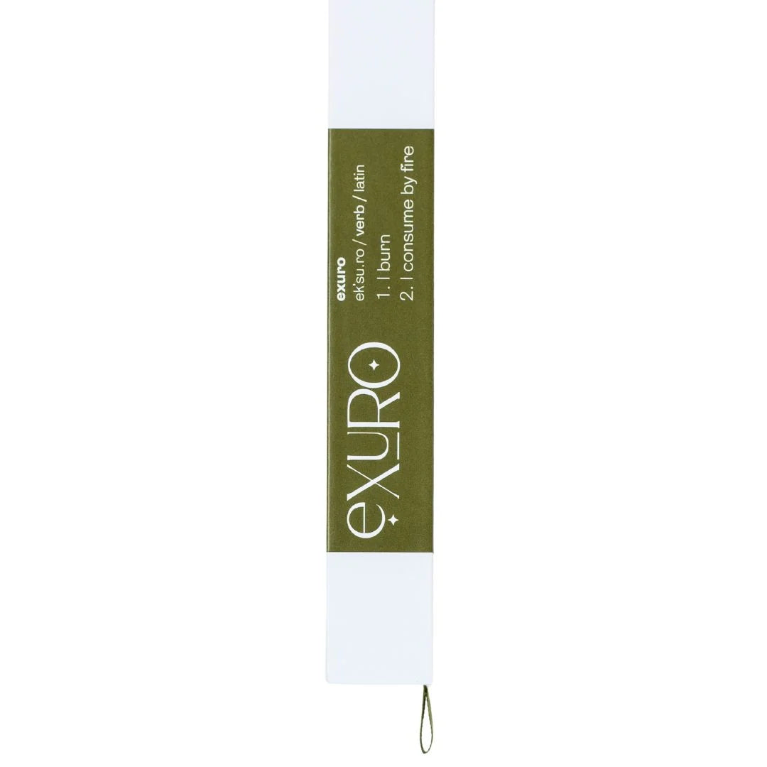 Exuro Clarity Incense Sticks - Lemongrass & Citrus for fresh and uplifting aromatherapy