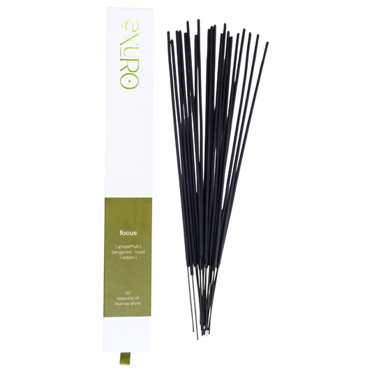 Focus Incense Sticks - Grapefruit and Bergamot