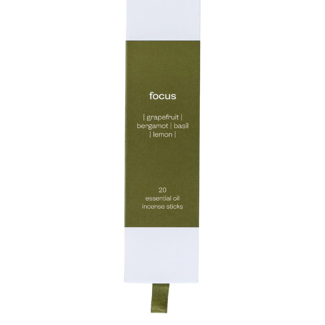 Focus Incense Sticks - Grapefruit and Bergamot