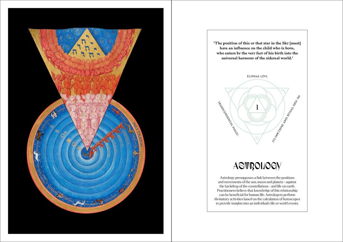 Occult - Peter Forshaw book cover featuring intricate astrological illustrations and diagrams
