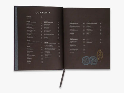 Contents page of Compendium Of The Occult - Liz Williams featuring detailed chapters and themes