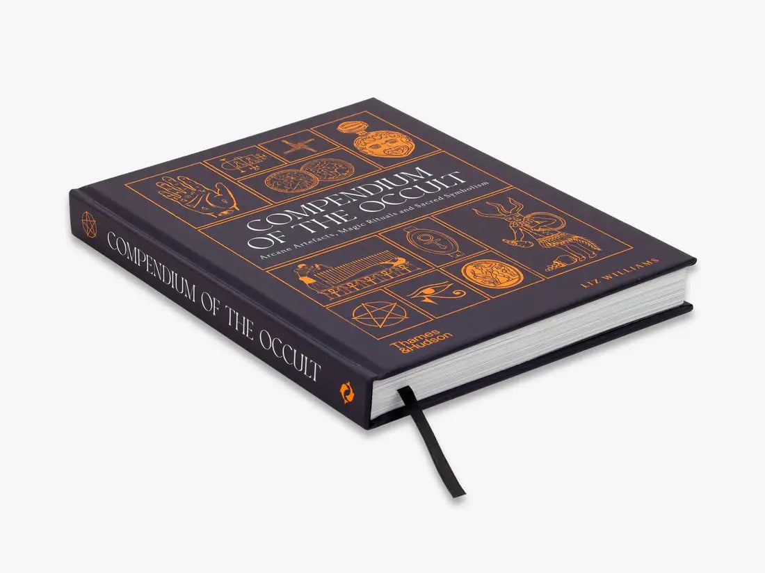 Compendium Of The Occult - Liz Williams hardcover book with intricate occult illustrations