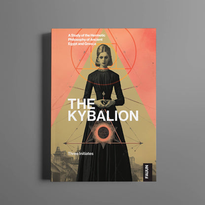 The Kybalion —Three Initiates (Paperback) showcasing Hermetic Philosophy with a vintage design