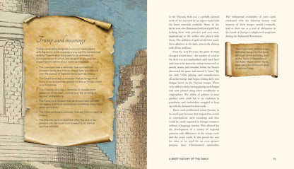 An Occult Guide to the Tarot - Travis McHenry featuring Trump card meanings in an illustrated book page