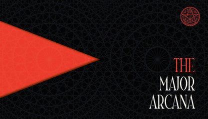 Cover of An Occult Guide to the Tarot - Travis McHenry featuring The Major Arcana with a striking red design