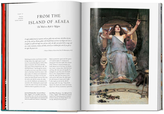 Witchcraft - Taschen - The Library of Esoterica featuring art and text on Aeaea and its mythology